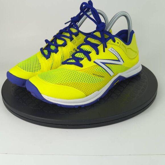 New Balance Shoes - New Balance Minimus Yellow/Blue barefoot Shoes WX20FF5 Women’s Size 6